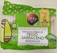 Tostadas ligeras de trigo sarraceno