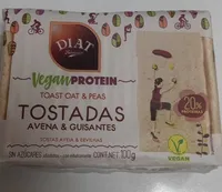 Tostadas Avena y Guisantes