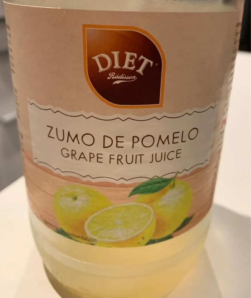 Zumo de pomelo