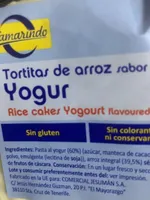 Tortitas de arroz sabor yogur