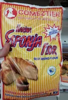 Harina esponja flor