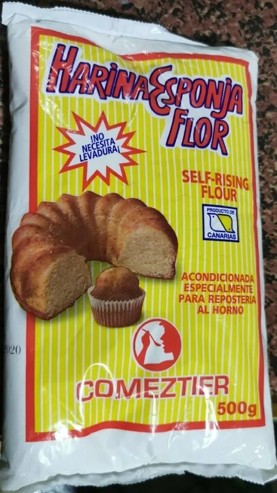 Harina esponja flor