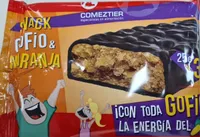 Snack gofio y naranja