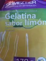 Gelatina sabor limón