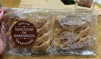 Cañas de chocolate