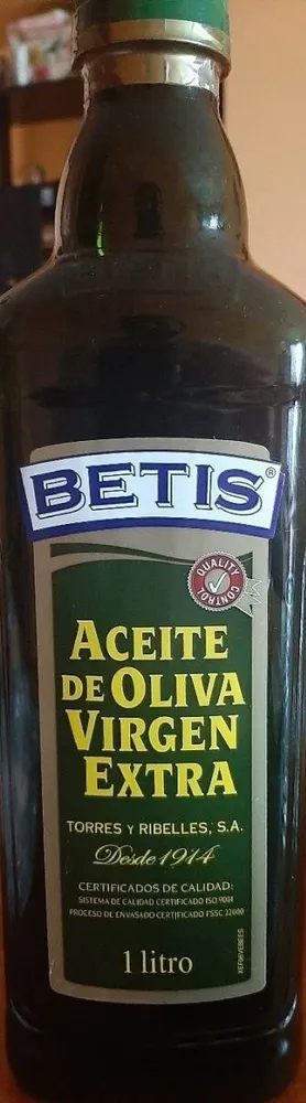 Aceite de oliva virgen extra