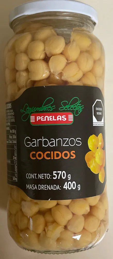 Garbanzos cocidos