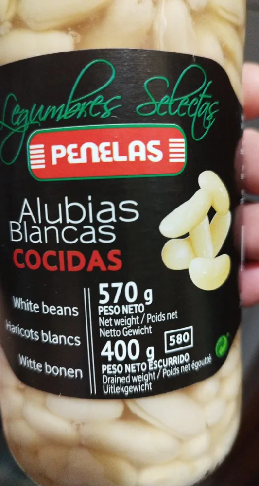 Penelas Haricots Blancs Bocal