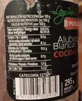 Alubias blancas cocidas