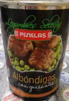 Albóndigas con guisantes