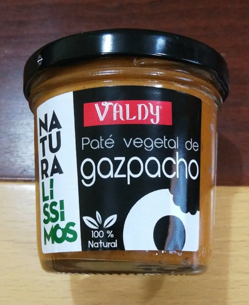 Paté vegetal de gazpacho