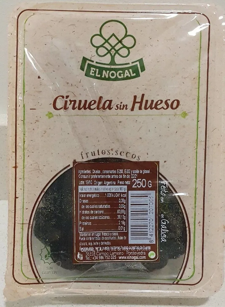 Ciruelas sin hueso