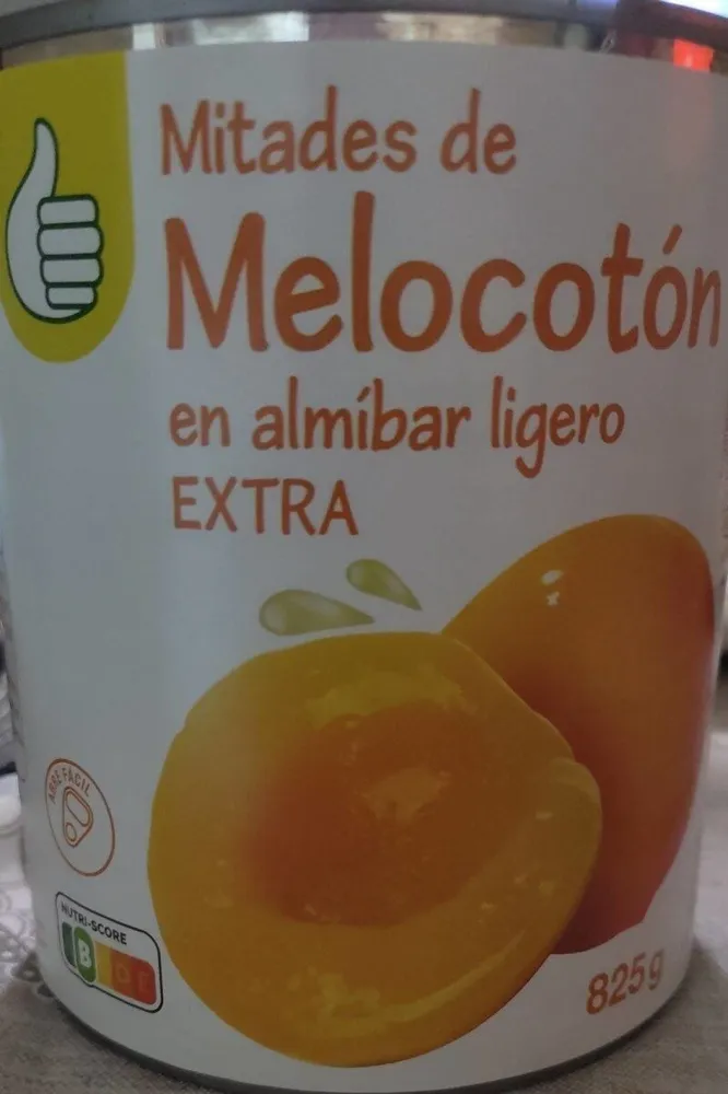 Melocotón en almíbar ligero EXTRA