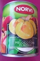 Melocotones en almíbar