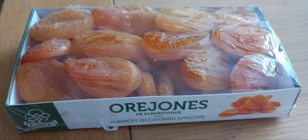 Orejones de albaricoque