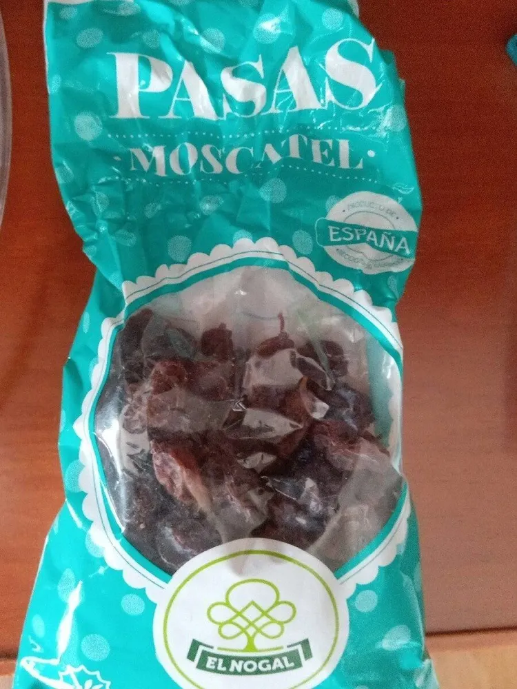 Pasas moscatel