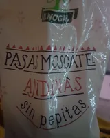 Pasas moscatel andinas