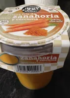 Crema fría de zanahoria y cúrcuma