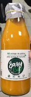 Bio potage de potiron avec quinoa et curcuma