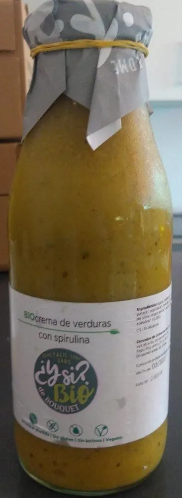 BIO Crema de Verduras con Spirulina