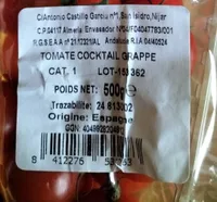 Tomate cocktail grappe