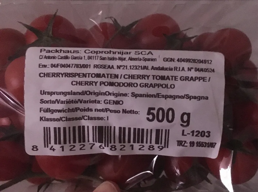 Tomates cerises