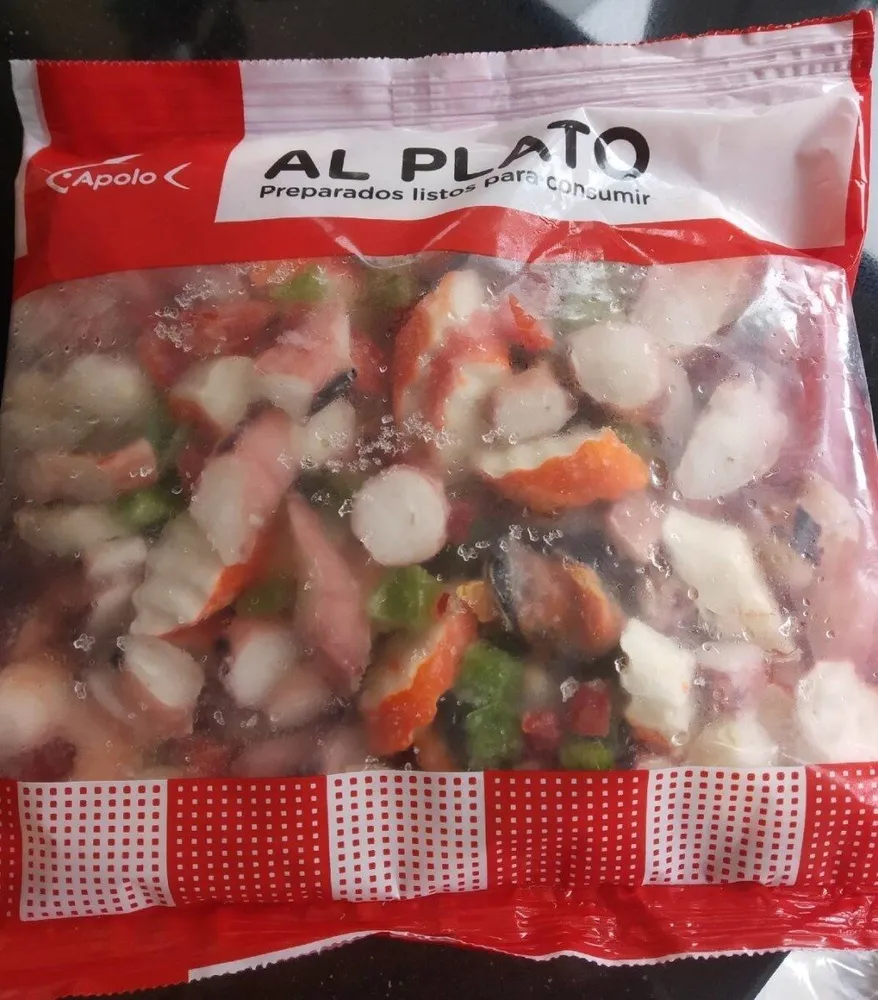 Salpicón de marisco congelado