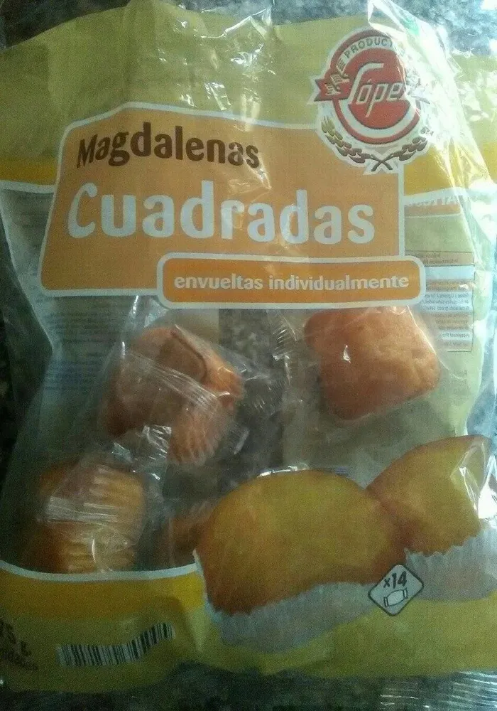 Magdalenas cuadradas