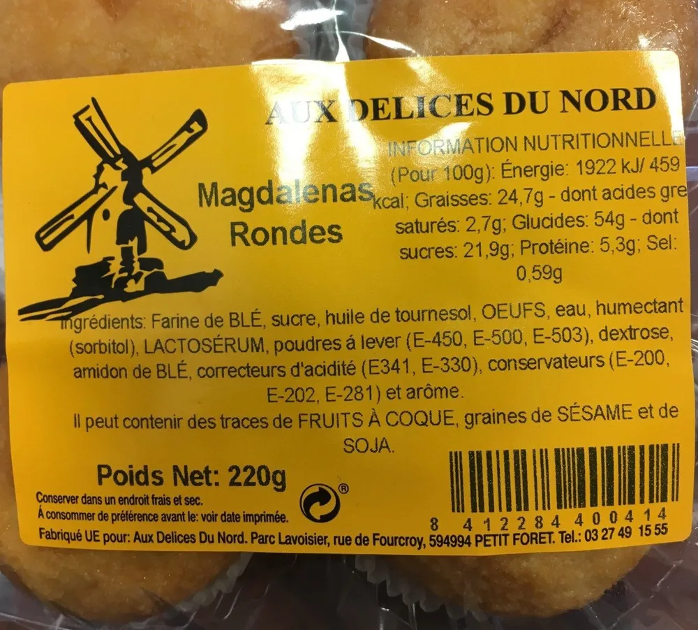 Magdalenas rondes