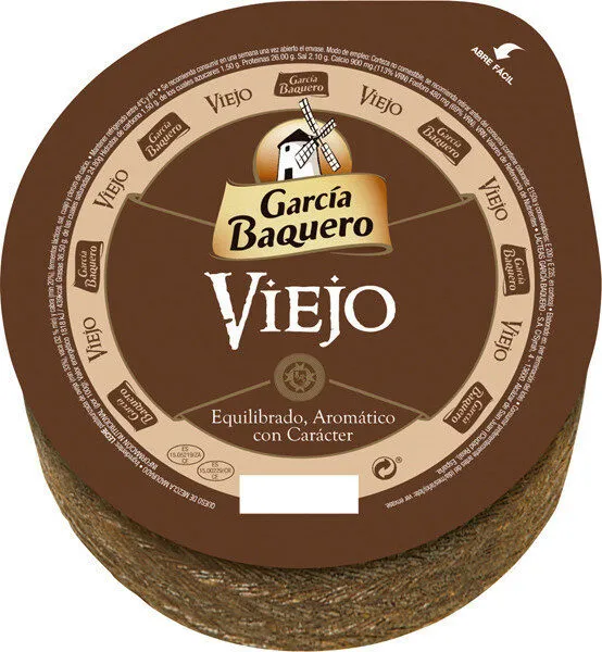 Queso mini viejo mezcla madurado graso elaborado