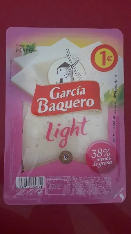 Queso lonchas light