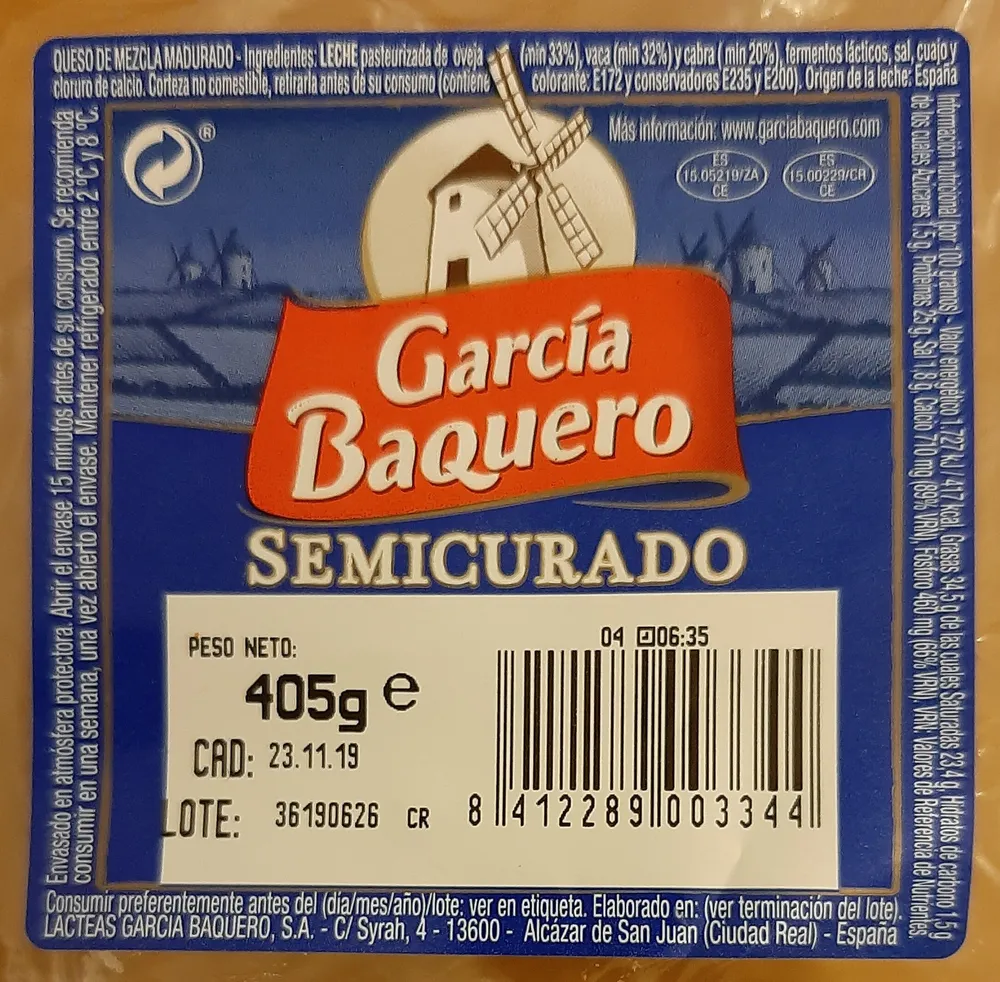 Queso semicurado