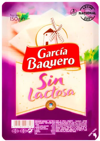 Queso sin lactosa lonchas