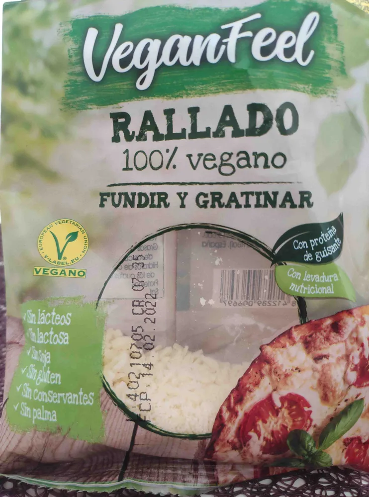Rallado 100% vegano
