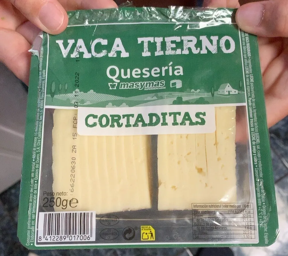 Vaca tierno queseria