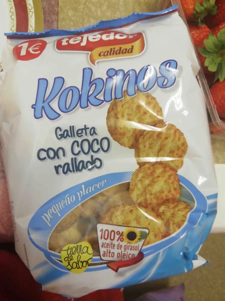 Kokinos galleta de coco rallado
