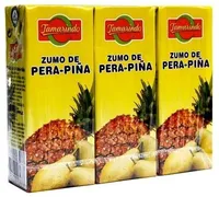 Zumo de pera - piña