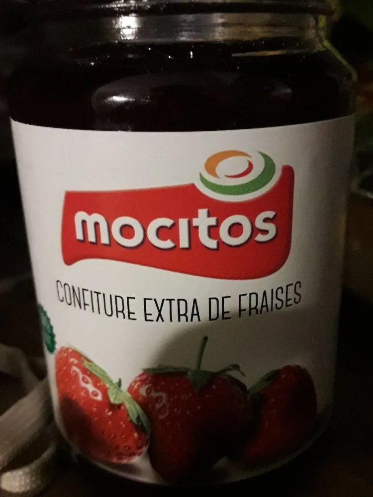 Confiture extra de fraises