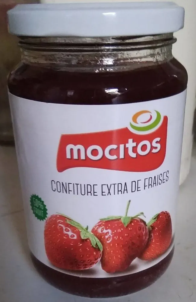 Confiture extra de fraises