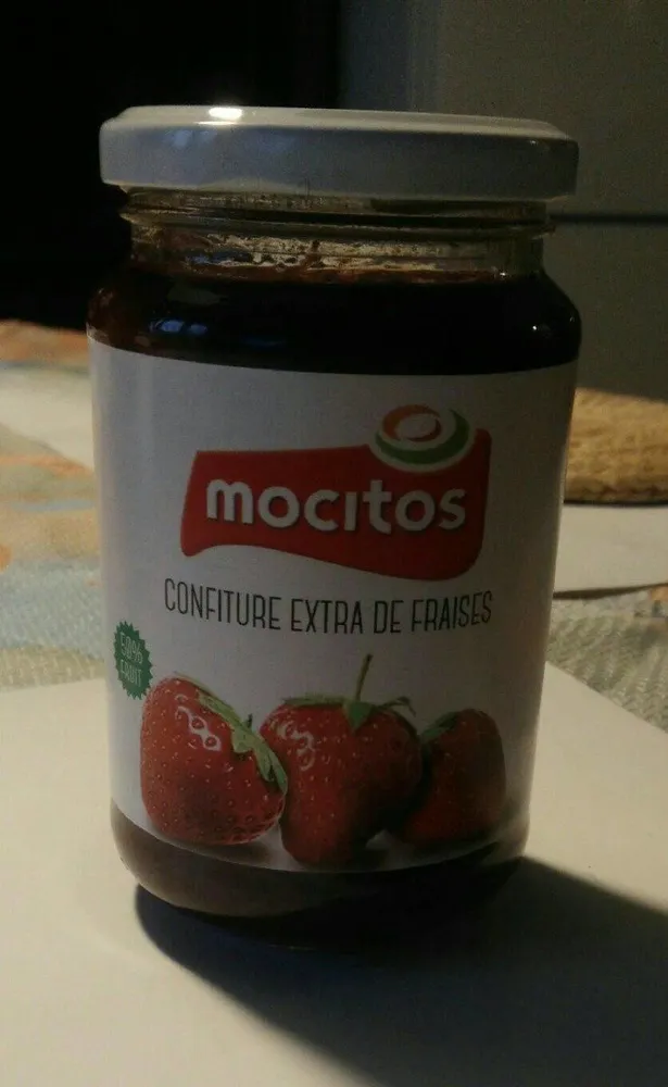 Confiture extra de fraises