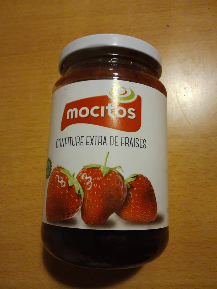 Confiture extra de fraises
