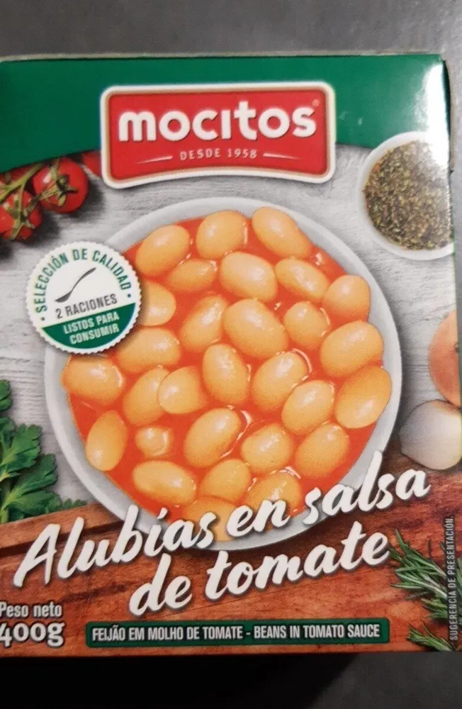 Alubias en salsa de tomate