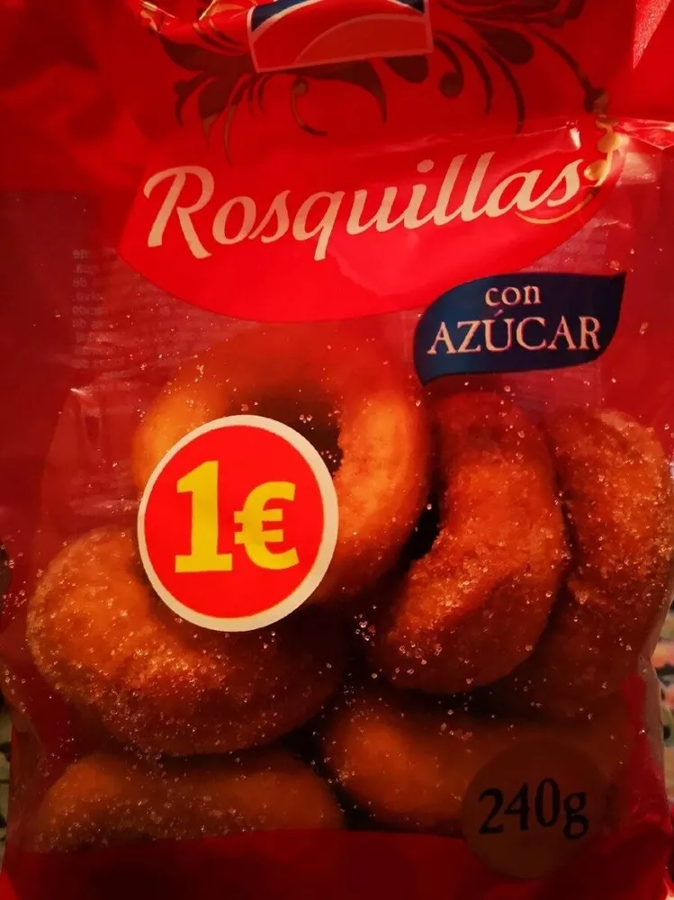 Rosquillas con azúcar
