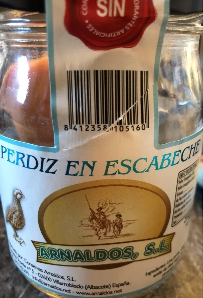 Perdiz en escabeche