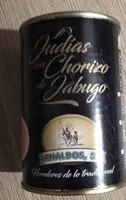 Judías con chorizo de chabugo