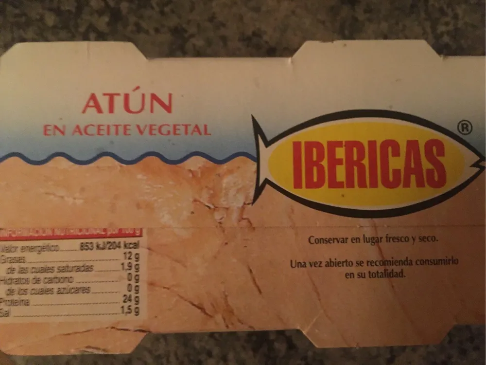 Atun en aceite vegetal