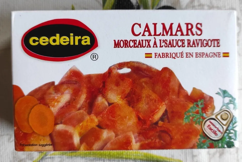 Calmars Morceaux à l'sauce ravigote