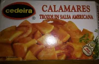 Calamares trozos en salsa americana