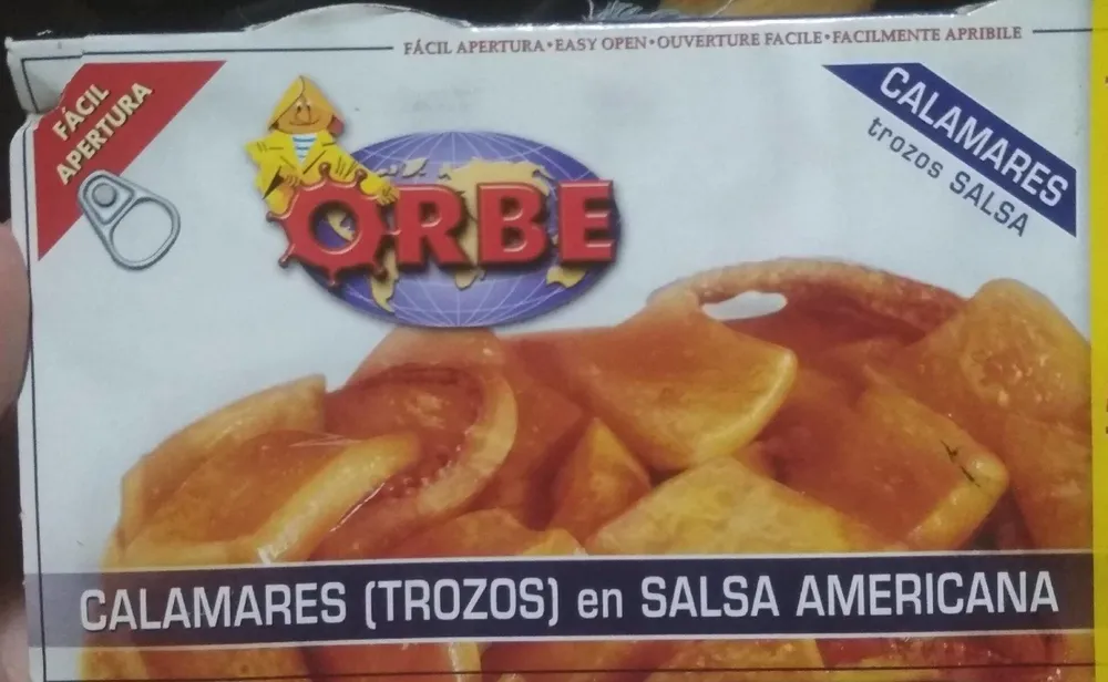 Calamares en salsa americana
