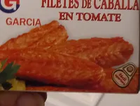 Filete de caballa en tomate